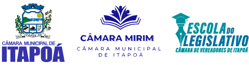 Câmara Municipal de Itapoá · Câmara Mirim · Escola do Legislativo